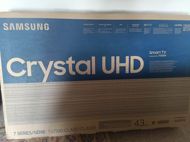Samsung Large Flat Screen Smart TV