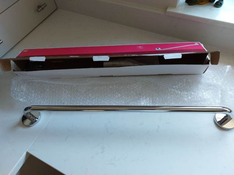 Chrome towel rail NEW 
