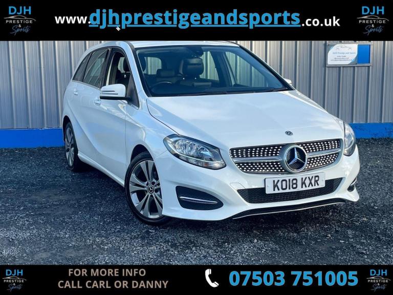 2018 Mercedes-Benz B Class 1.5 B180d Sport Euro 6 (s/s) 5dr MPV Diesel Manual