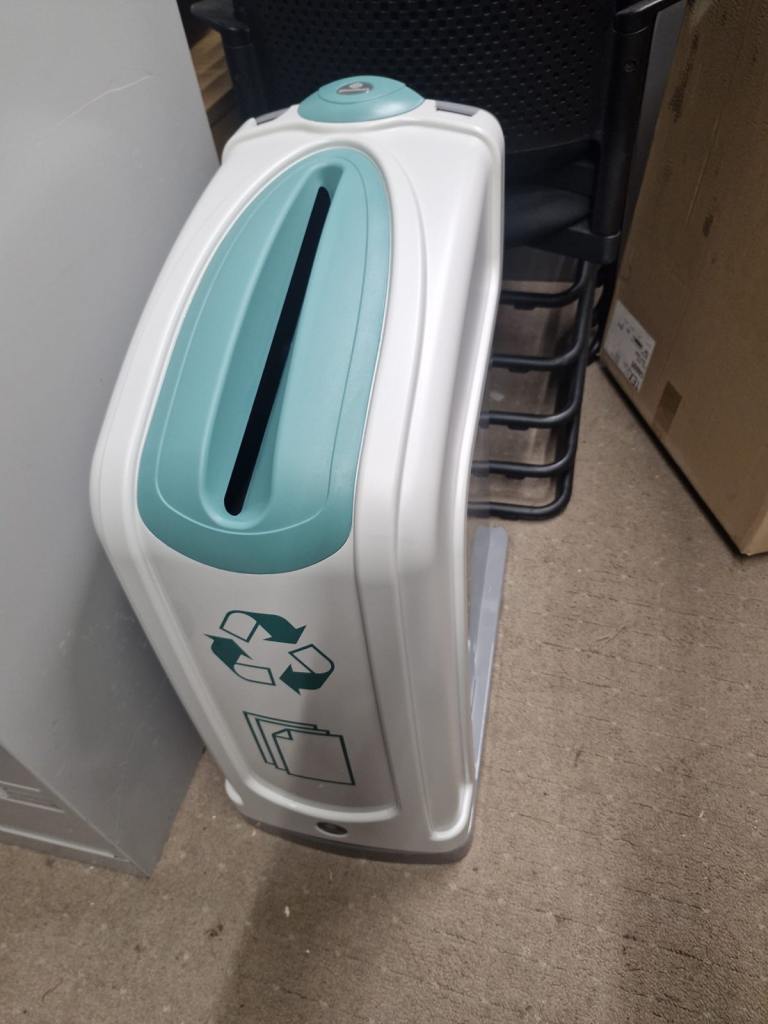 Brand new Nexus glassdon paperwaste bin for offices (20 available)