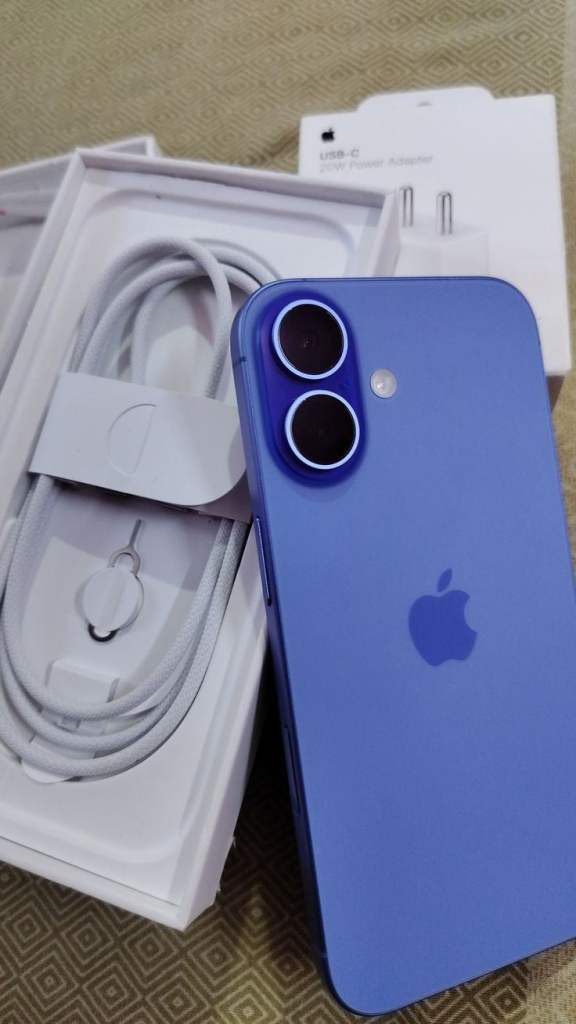 iPhone 16plus used like new for sale 