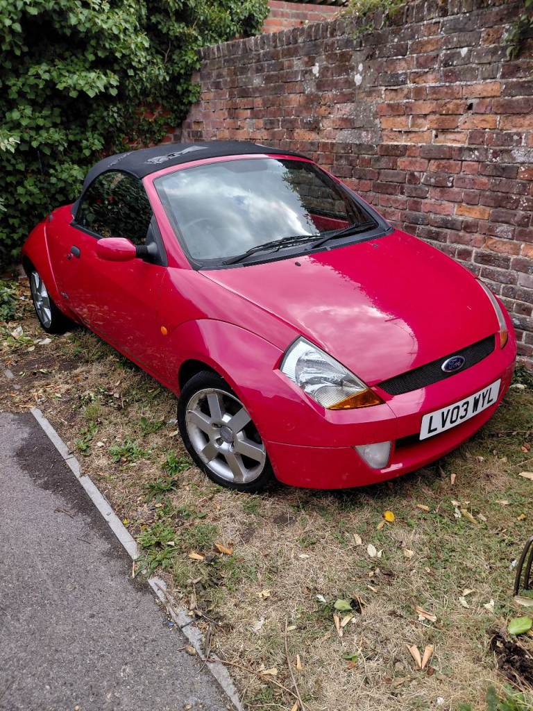 Ford, STREETKA, Convertible, 2003, Manual, 1597 (cc), 2 doors