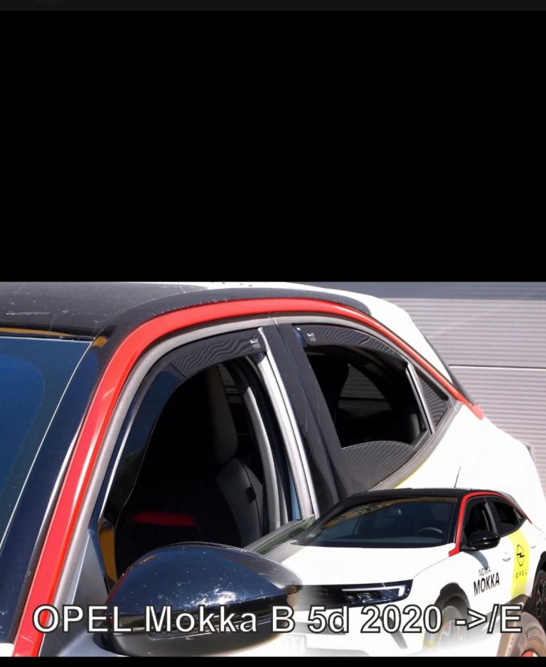 Vauxhall Mokka Wind Deflectors 2022 on 
