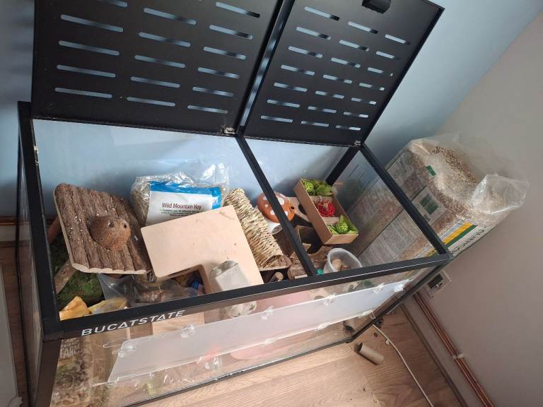 Hamster Cage and Accessories For Sale