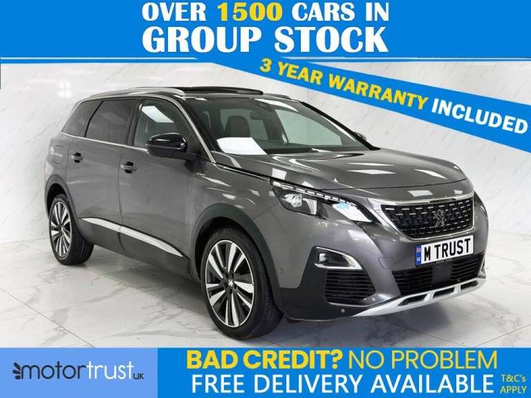 2019 Peugeot 5008 1.6 PureTech GT Line Premium SUV 5dr Petrol EAT Euro 6 (s/s) (180 ps) HATCHBACK...