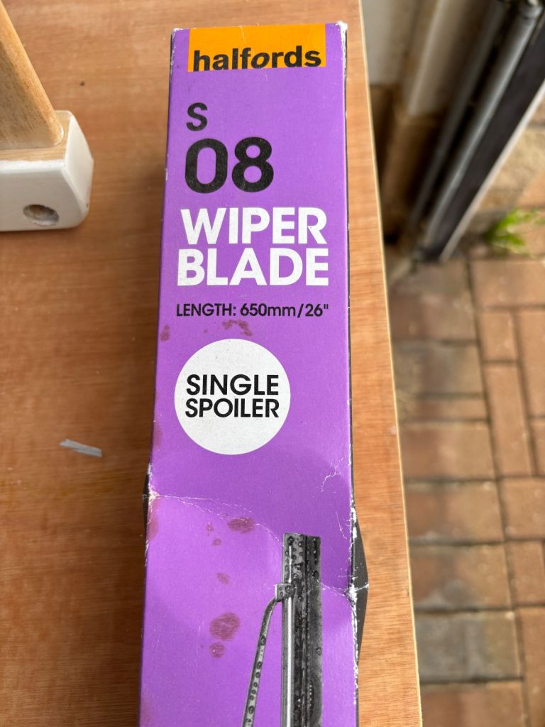 Halfords wiper blade