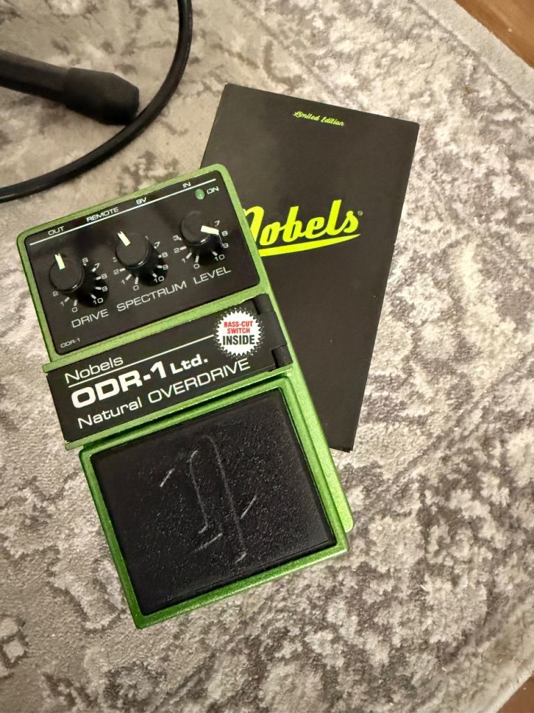Nobels ODR-1 Ltd. Natural Overdrive Guitar Pedal - Limited Edition