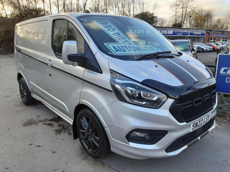 2022 Ford Transit Custom 2.0 EcoBlue 185ps Low Roof Sport Van Auto PANEL VAN DIESEL Automatic