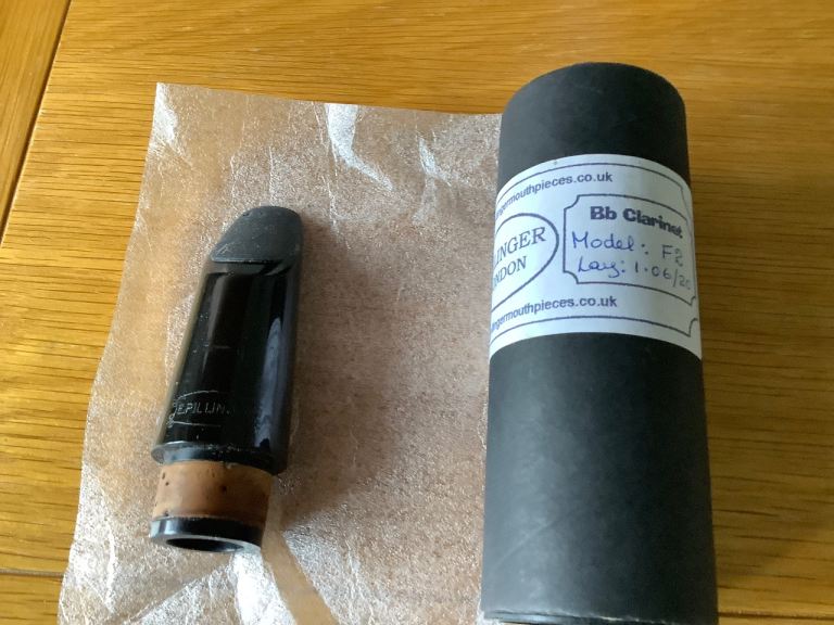 Pillinger Bb Clarinet Mouthpiece Model F2 – Good Condition