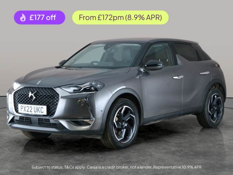 2022 DS Automobiles DS 3 Crossback 1.2 PureTech Rivoli Crossback 5dr Petrol EAT8 Euro 6 (s/s) (15...