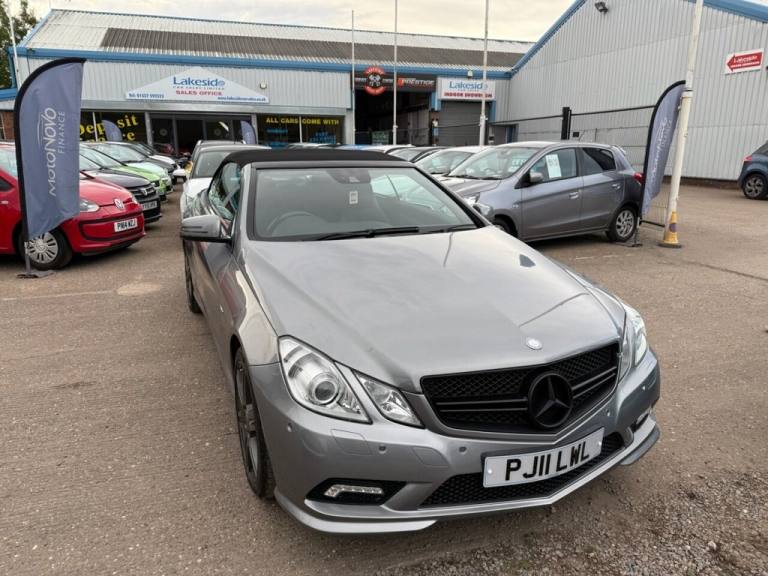 2011 Mercedes-Benz E Class 2.1 E250 CDI BlueEfficiency Sport Cabriolet 2dr Diesel Manual Euro 5 (...