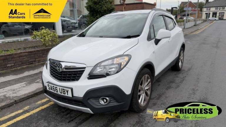 2016 66 VAUXHALL MOKKA 1.6I EXCLUSIV SUV 5DR PETROL MANUAL 2WD EURO 6 (S/S) (115