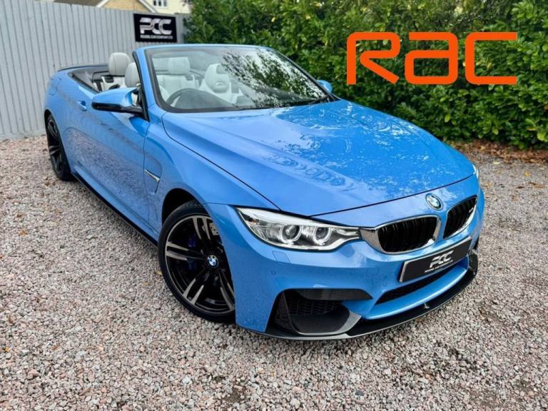 2015 64 BMW M4 3.0 BITURBO CONVERTIBLE 2DR PETROL DCT EURO 6 (S/S) (431 PS)