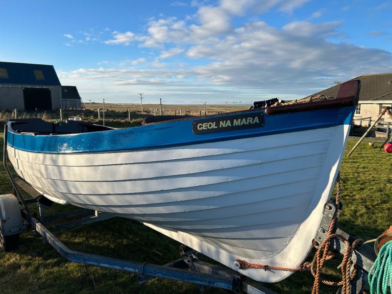 Clinker boat Built by John M Macleod