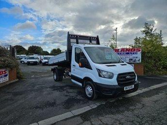 2020 ON 70 PLATE FORD TRANSIT 350 LEADER 130BHP TDCI LWB TRW TIPPER PICK UP ULEZ