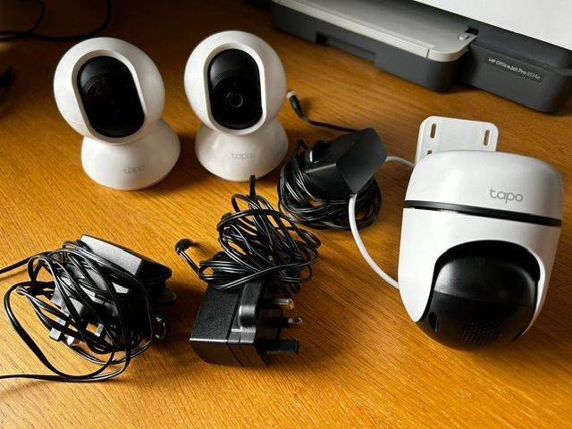 Tapo Smart Security Cameras C200 and C510w - Good Condition