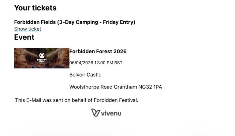 Forbidden Forest 2026
