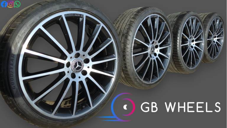 Genuine Mercedes E Class Turbine 20" AMG Alloy Wheels W213 S213 Night Edition