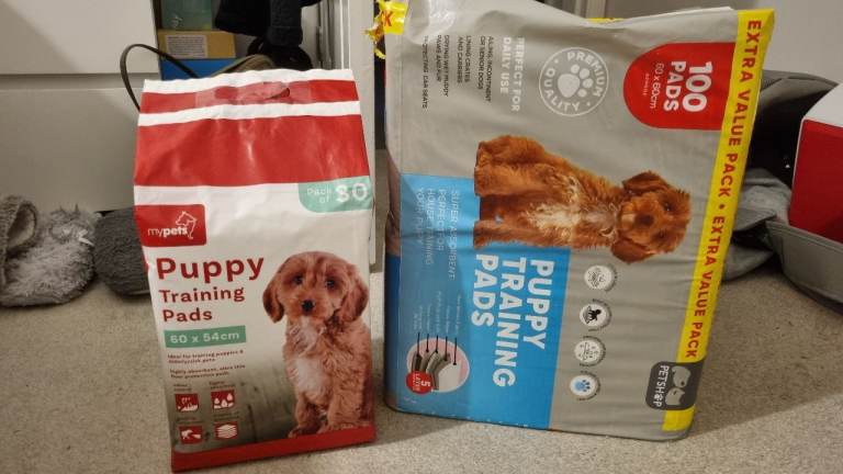 Puppy training pads