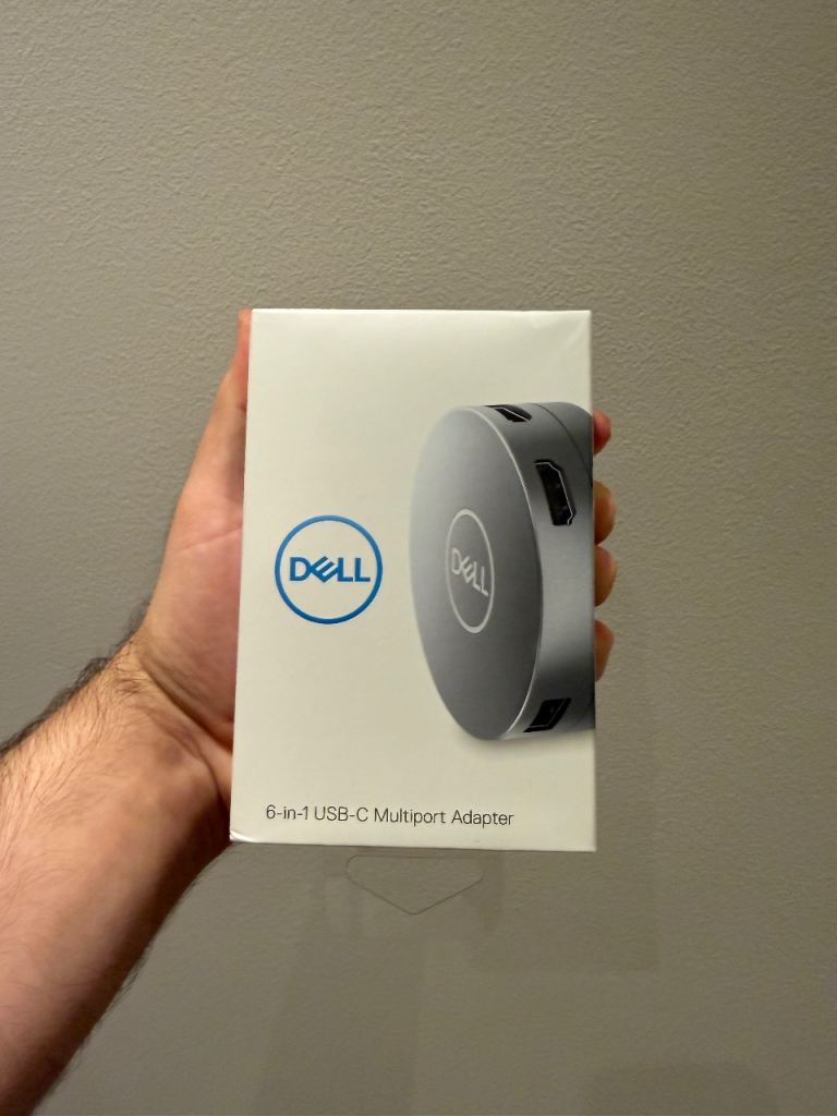 Dell 6-in-1 USB-C Multiport Adapter - Grey