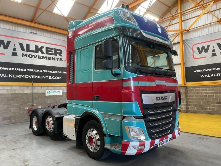 DAF XF106 530 SUPERSPACE *EURO 6* 6X2 TRACTOR UNIT – 2020 – WD20 LHK