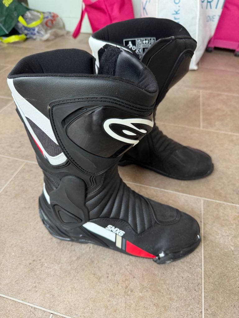 Alpine stars boots used twice 