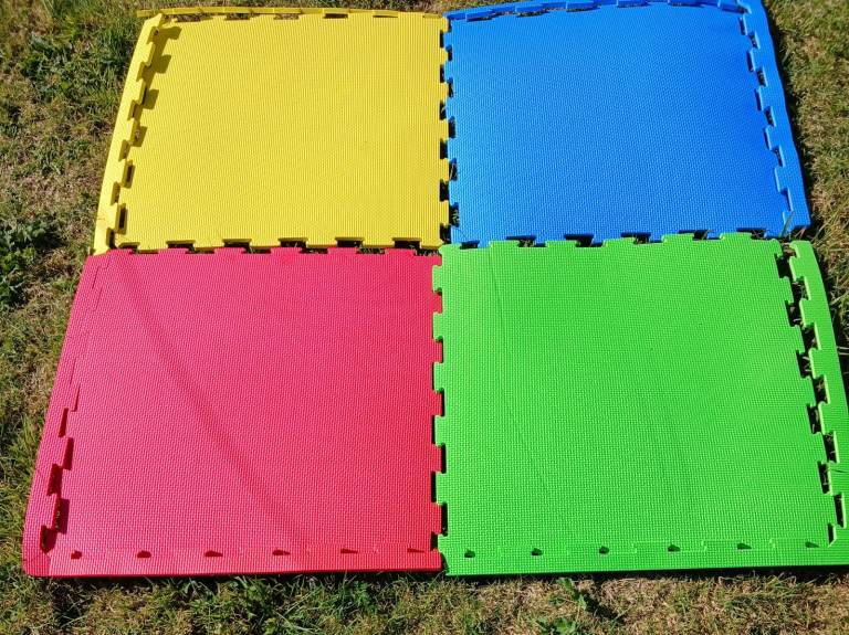 EVA Playmat interlocking tiles 120x120cm REDUCED