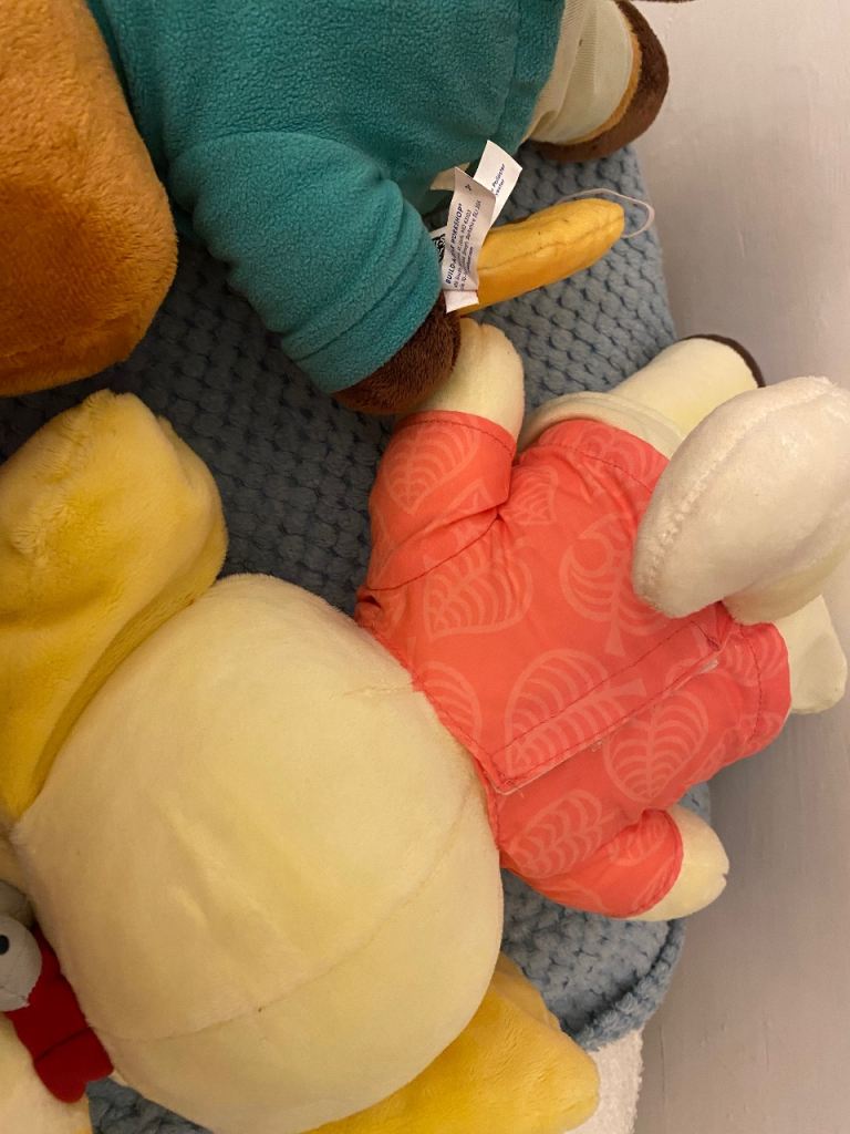 Build-A-Bear Animal Crossing Bundle ACNH Isabelle & Tom Nook Plush Toy