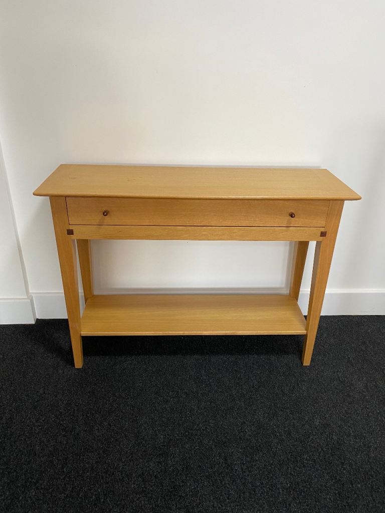Ernest menard sideboard hall table solid oak well made 