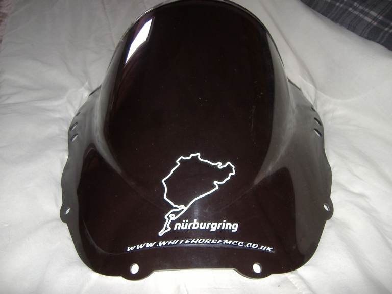 POWERBRONZE DOUBLE BUBBLE SMOKED SCREEN FOR FIREBLADES 96 TO 98