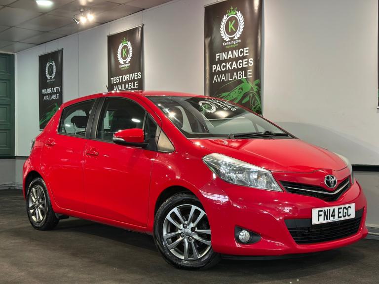 image for 2014 Toyota Yaris 1.33 VVT-i Icon+ 5dr HATCHBACK Petrol Manual
