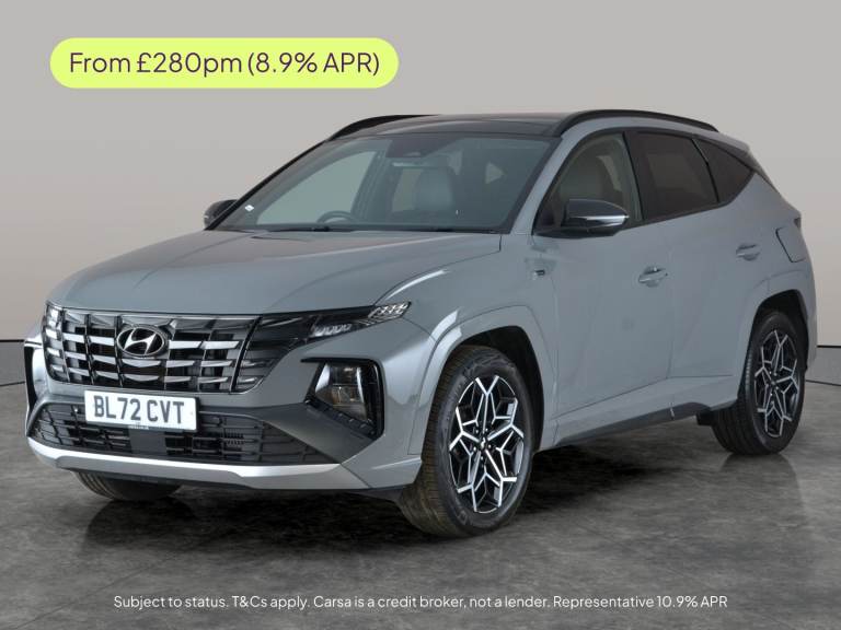 2022 Hyundai TUCSON 1.6 h T-GDi N Line S SUV 5dr Petrol Hybrid Auto Euro 6 (s/s) (230 ps) - BLA S...