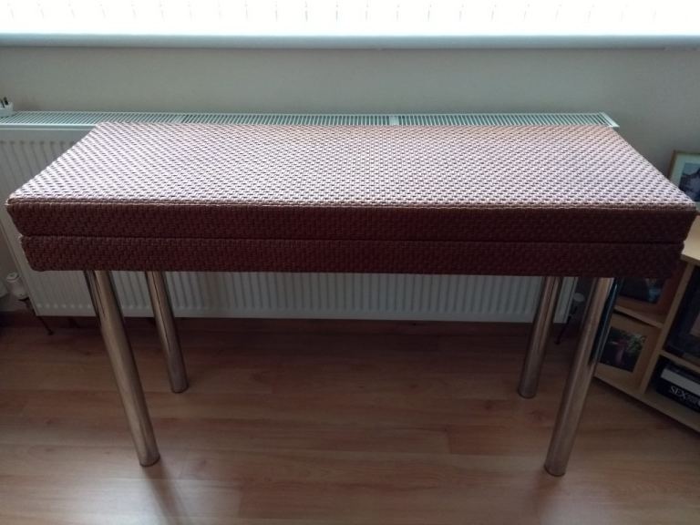 Rattan table - console, hall table or outdoor / garden use. 