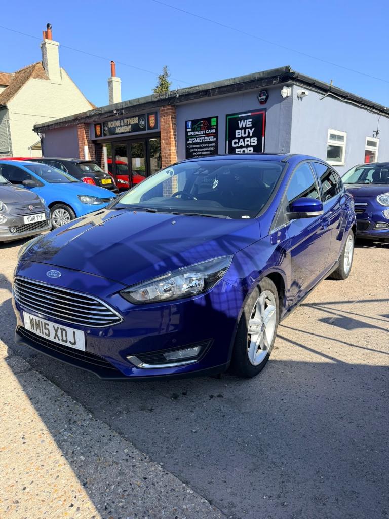 2015 Ford Focus 1.6 TDCi 115 Titanium 5dr HATCHBACK Diesel Manual