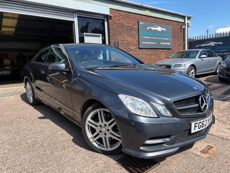 2012 Mercedes-Benz E Class 1.8 E250 BlueEfficiency Sport G-Tronic+ Euro 5 (s/s) 2dr COUPE Petrol ...