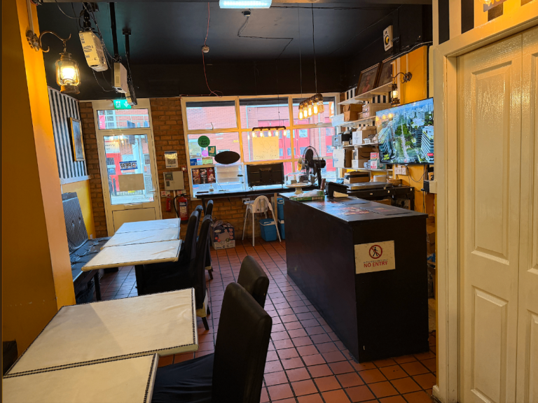 BUSINESS FOR SALE – FULLY FITTED RESTAURANT WITH SELF-CONTAINED FLAT – MANCHESTER