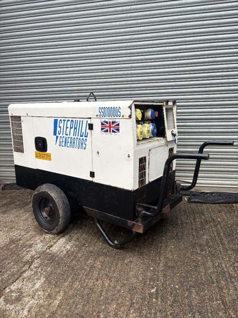 STEPHILL SSD1000S 10KVA SILENT DIESEL GENERATOR 110V /240V