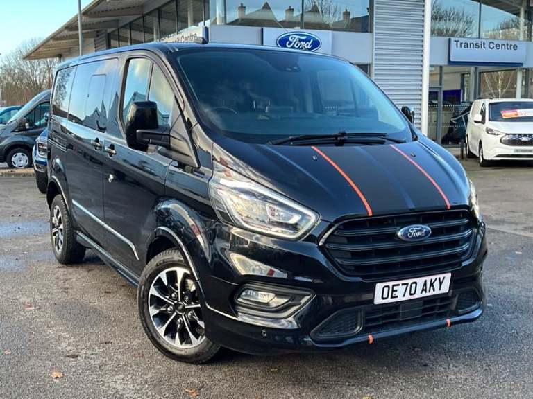 2020 Ford Transit Custom 2.0 EcoBlue 185ps Low Roof D/Cab Sport Van Auto PANEL VAN DIESEL Automatic