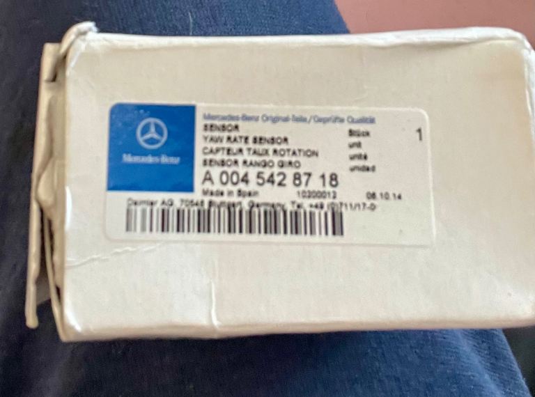 Parking Aid Sensor (PDC)  Mercedes-Benz Yaw Rate Sensor A0045428718 – New