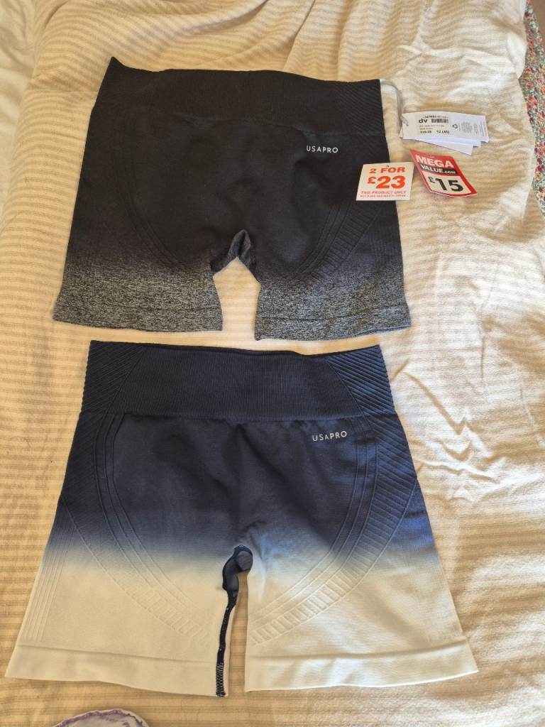 USA Pro Ombre Gym Shorts – New with Tags, Multicoloured