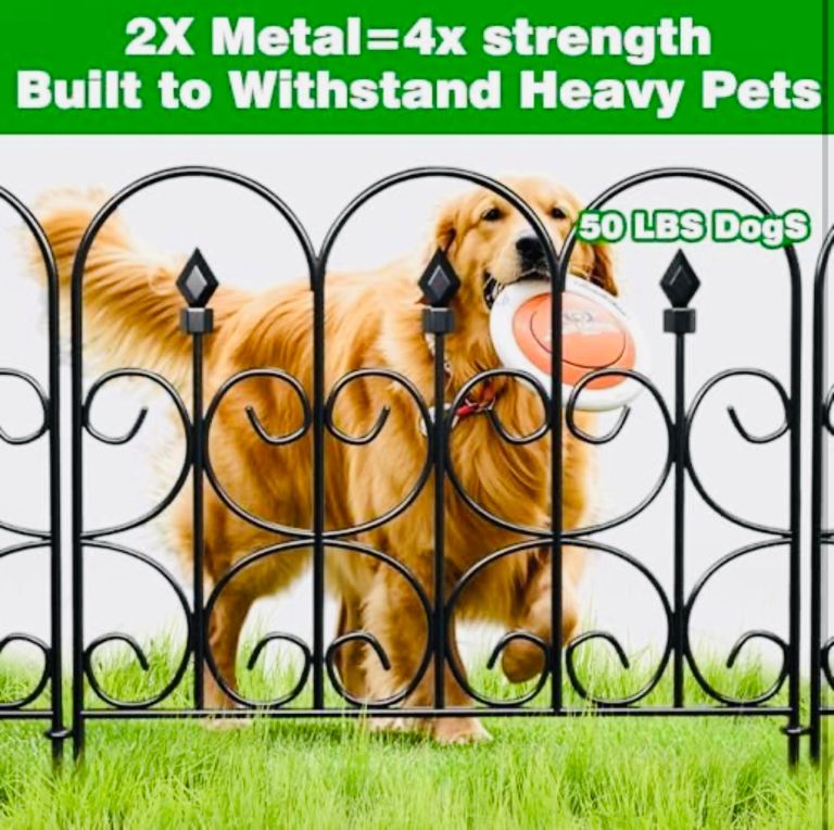 Metal Garden Fence 
