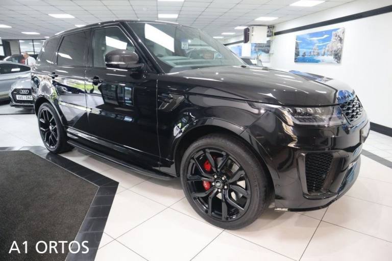 2021 71 LAND ROVER RANGE ROVER SPORT 5.0 P575 V8 SVR CARBON EDITION SUV 5DR PETR