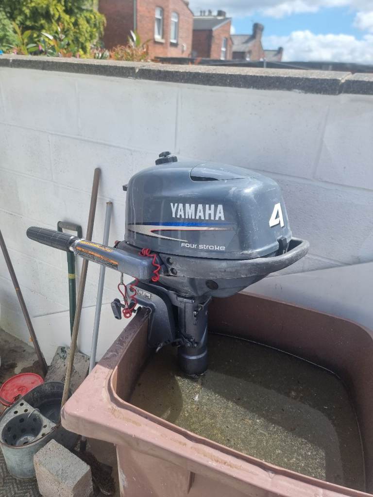 Yamaha 4hp , 4 stroke , FREE RIB !