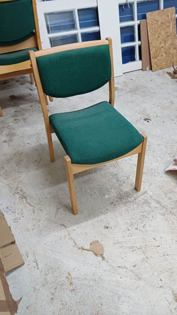 WOODEN UPHOLSTERED CHAIRS