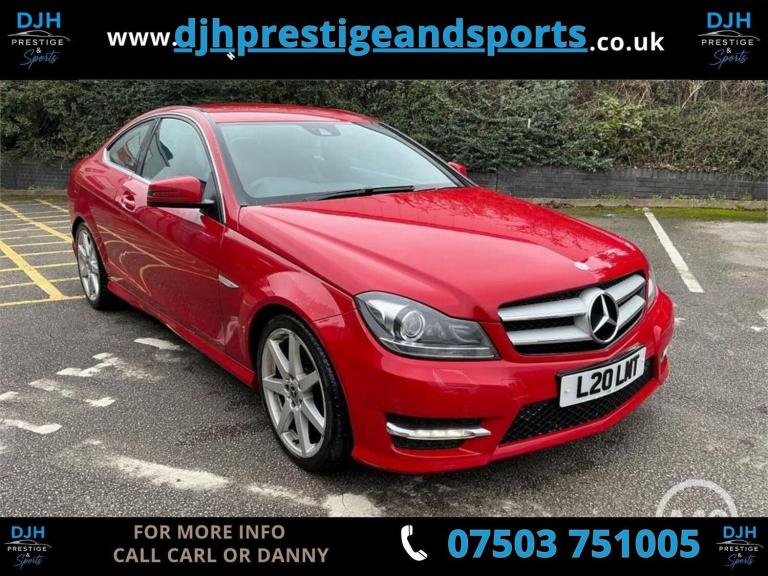  Mercedes-Benz C Class 2.1 C220 CDI AMG Sport Edition G-Tronic+ Euro 5 (s/s) 2dr Diesel Automatic