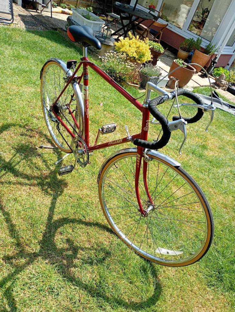 Vintage Raleigh Solo racing bike, 1970s.