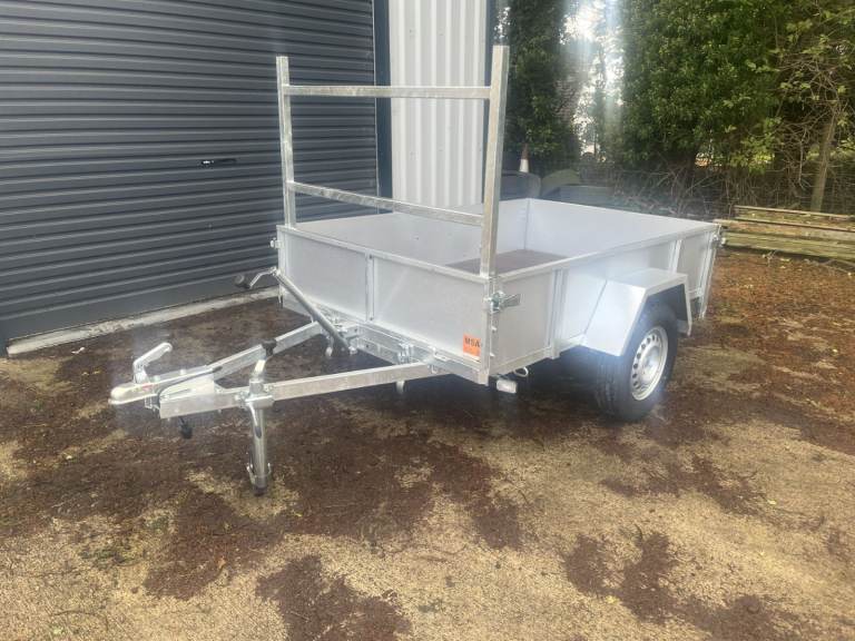 Trailer 7 x 4 Galvanised Tipping Chassis Brand New Car Hitch Lock £1200