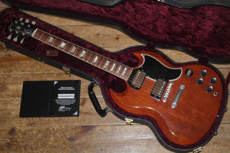 Gibson Custom Shop Les Paul SG Standard reissue upgraded with Bare Knuckle Mule pickups