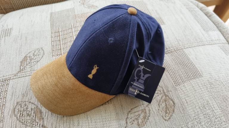ST. ANDREWS OPEN GOLF CAP with tags never worn + taylor made skip hat.  if here - still for sale