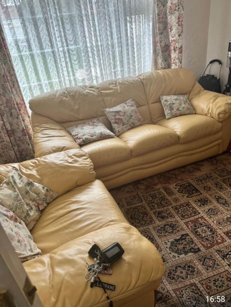 3 seater sofa + Armchair (delivery available 